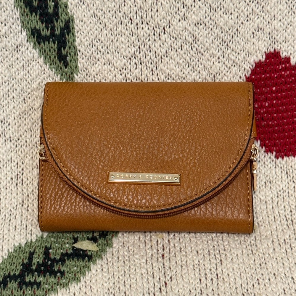 Poppy & Peonies Margaux Wallet Cognac